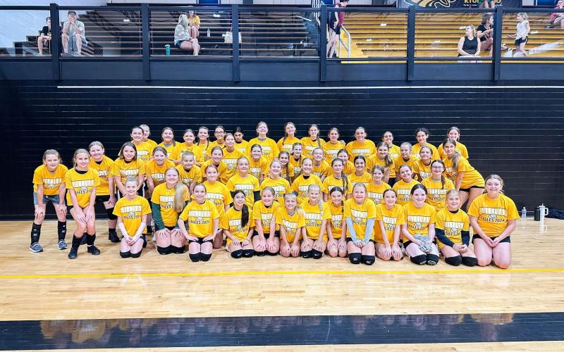 6th-8th graders. Photo via Eagles Volleyball X Article Image Alt Text