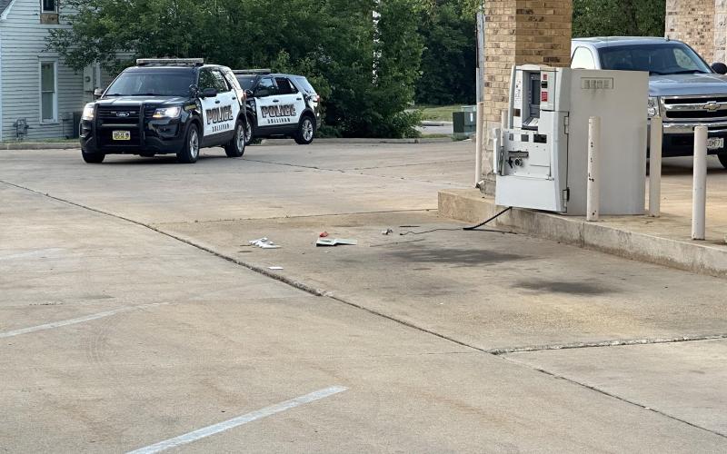 The First State Community Bank ATM sustained major damages amidst an early morning theft Monday, June 26.