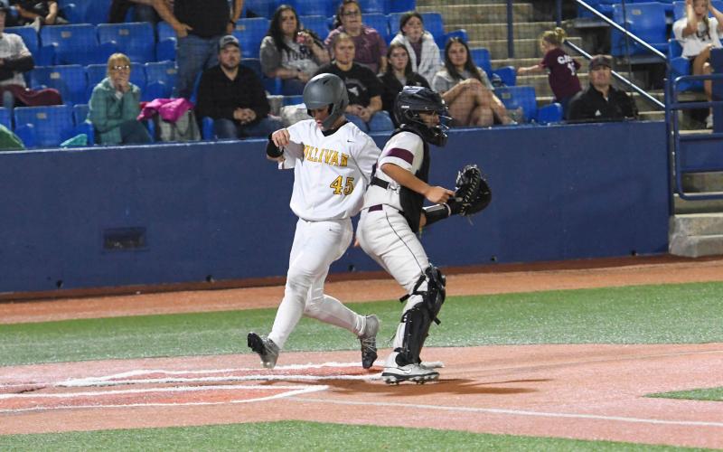 BRAXTON ‘SKIB’ BREEN scored the second run. Photo by Extra Innings Photography Article Image Alt Text