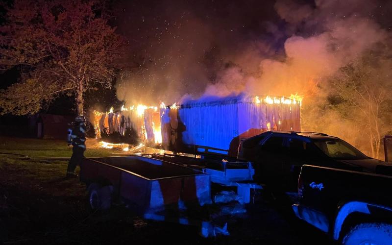 Photo via Gerald-Rosebud Fire District's Facebook page Article Image Alt Text