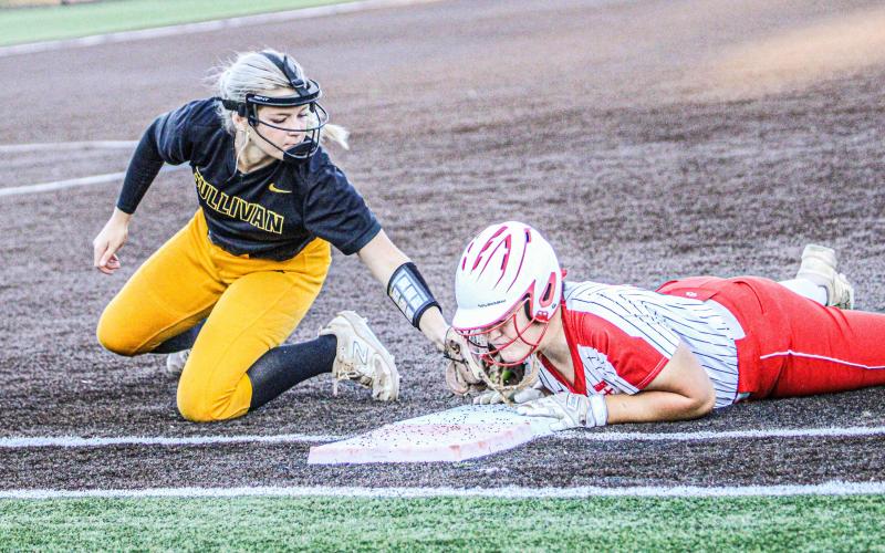 CARLI McCREARY earned a first-team all-district spot. Photo by Wyatt Hardy Article Image Alt Text