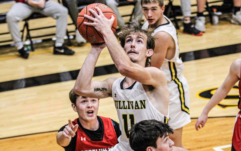 SETH VALLEY (11) represented Sullivan on the All-Tournament Team alongside ten other playmakers. Photo by Wyatt Hardy Article Image Alt Text
