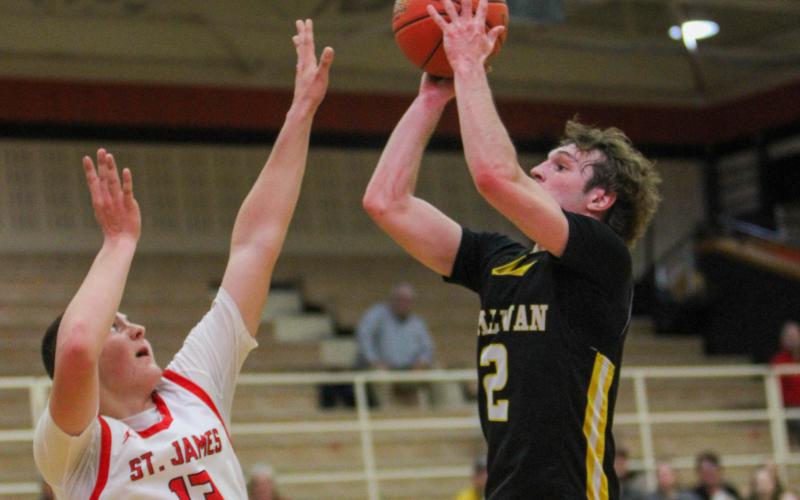 LANDEN DOZA topped Sullivan with fifteen points. Photo by Wyatt Hardy Article Image Alt Text