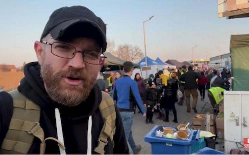 Screenshot taken from JD Huitt's video dispatch. Article Image Alt Text