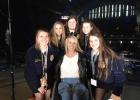 Sullivan FFA members shown with paraplegic rodeo champion and motivational speaker, Amberlee Snyder at National FFA Convention.
