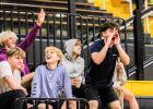 OVERTIME THRILLER. Sullivan’s pep club was hyped for the JV Lady Eagles when they tied it 31-31 in the final three seconds to send it into the fifth period. Photo by Wyatt Hardy. Article Image Alt Text