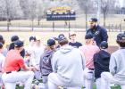 HUDDLE UP. Head coach Ian Whitson aims to lead the Sullivan Eagles to another district title and state trip. Photo by Wyatt Hardy Article Image Alt Text